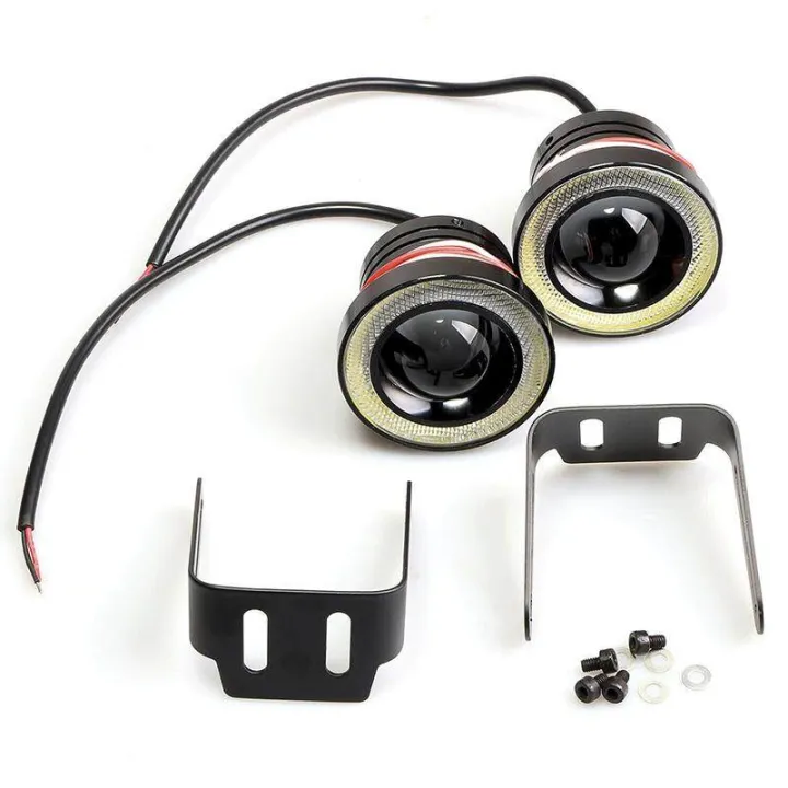 2.5''%2015W%20Car%20White%20COB%20LED%20Projector%20Angel%20Eyes%20Blue%20Ring%20DRL%20Fog%20Light%20Lamp%20-%20Image%206
