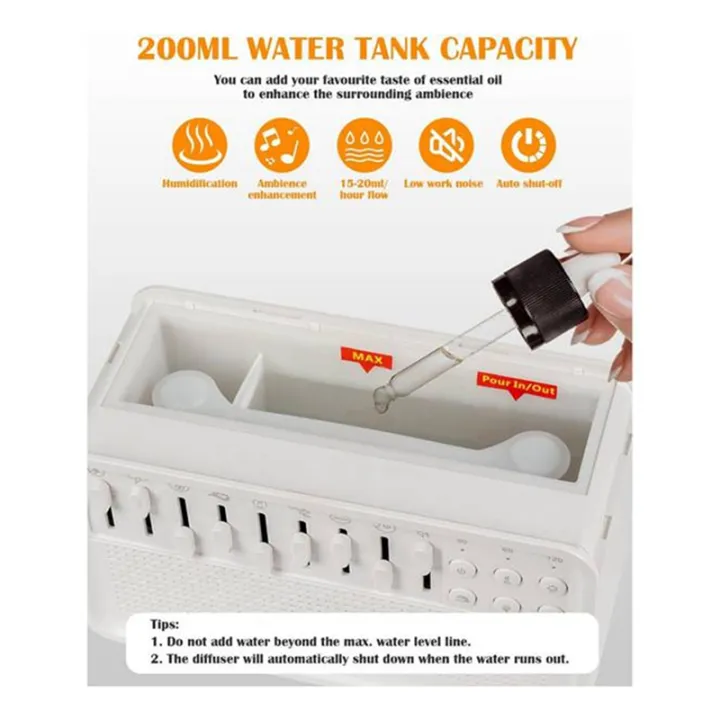 White%20Noise%20Machine%20Diffuser%20Air%20Aroma%20Diffuser%20Humidifier%20with%208%20White%20Noise%20Adjustable,%20Night%20Light,%20Bluetooth%20Speaker%20EU%20Plug%20-%20Image%203