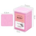 200Pcs Lint-Free Paper Cotton Wipes Eyelash Extension Glue Remover Pads Lashes Grafting Cleaning Glue Mouth Wipe Makeup Tool.