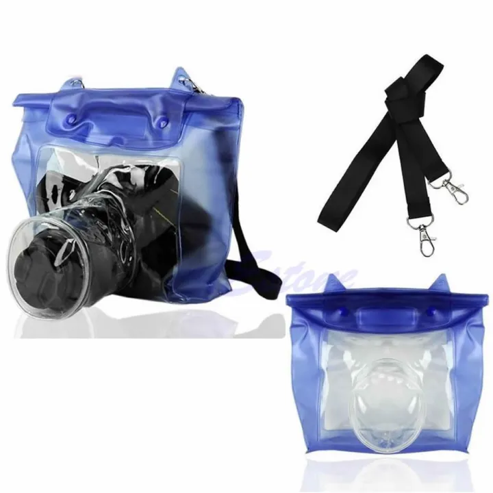 DSLR SLR Camera Waterproof Underwater Housing Case Pouch Dry Bag For Canon Nikon