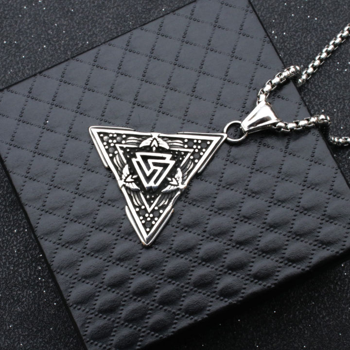 New%20domineering%20viking%20jewelry%20triangle%20symbol%20stainless%20steel%20pendant%20necklace%20pendant%20submythology%20necklace%20men's%20necklace%20-%20Image%203
