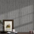 Grasscloth Peel and Stick Wall Paper Deep Grey Fabric Wallpaper Self Adhesive Removable Kitchen Wallpaper Grassweave Textured.