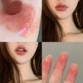 Lip Makeup Cosmetic Waterproof Non-stick Cup Lip Tint Long Moisturizing Jelly Lip Balm 6 Colors Colored Mirror Water Lipstick Repairing Lip Fine Lines Nourishing Lip Gloss. 