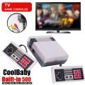 Conventional CoolBaby Classic Mini 8 Bit Console Built-in 500 Games With Handle Control Kit. 