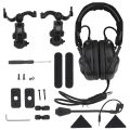 GEN 5 Military Tactical Headset Noise Reduction Hunting Headphone for FAST Helmet Airsoft OPS Wendy M-LOK Arc Headset.