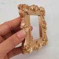 Vintage Photo Frame Carved Lace Resin Mini Picture Frame Photo Prop Square. 