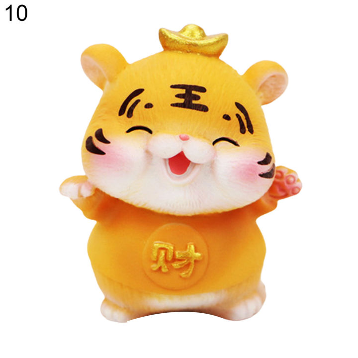 Tiger Miniature Long-lasting Collectible Fine Miniature Tiger