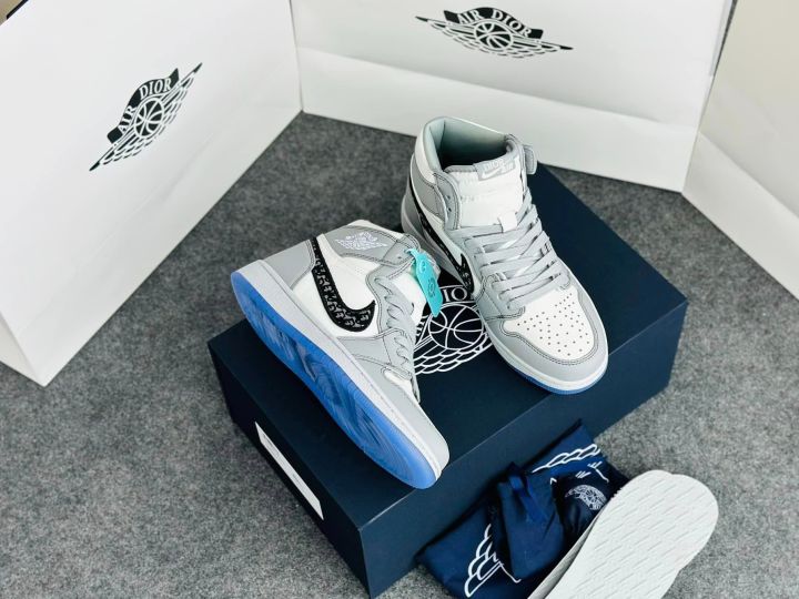 Men's Running Shoes AJ1 Dior High Sneakers Premium Footwear