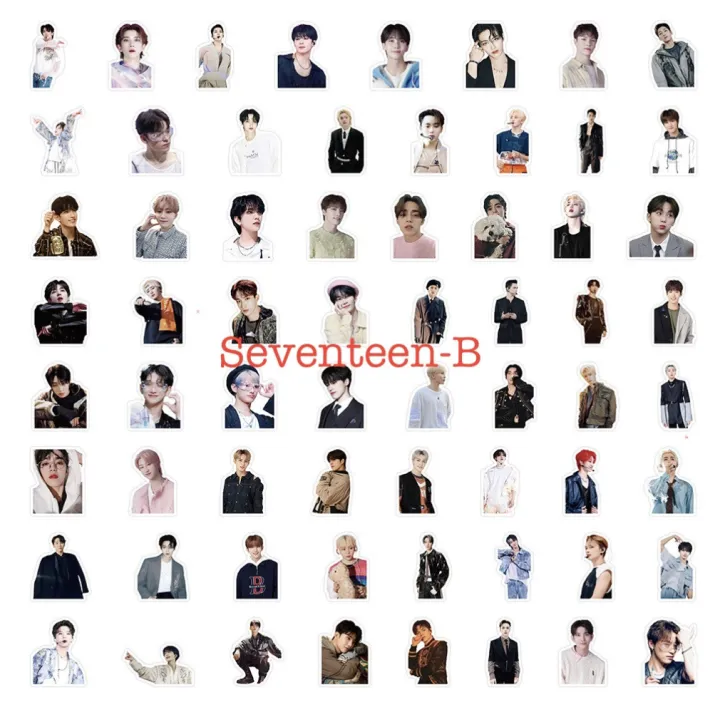60Pcs/Set%20SEVENTEEN%20Stickers%20Pack%20-%20Image%205