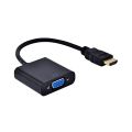 HDMI to VGA converter Cable - Black color. 