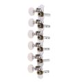 6R6L 12 String Acoustic Guitar Tuning Key Peg Tuner Machine Head String Tuner Button. 