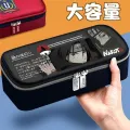 Naruto anime cartoon Sasuke Uchiha Itachi pencil bag creative personalized anti-fouling boys stationery box pencil gift. 