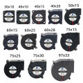 30MM 40MM 50MM 60MM 75MM 97MM Cooling Fan Brushless Motor Case Fan Blower Fan Humidifier FanInduction Cooker Fan DC5V 12V 24V. 