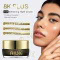 AILKE 8k Plus 10X Whitening Night Cream 20gm. 
