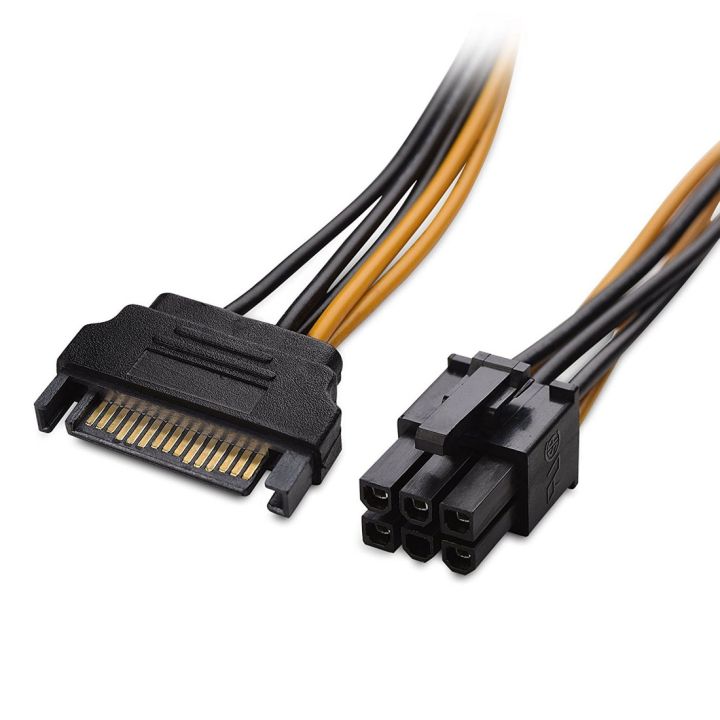 20cm%20SATA%2015%20Pin%20to%206%20Pin%20PCI%20Express%20Graphics%20Video%20Card%20Sata%20Power%20Cable%20-%20Image%202
