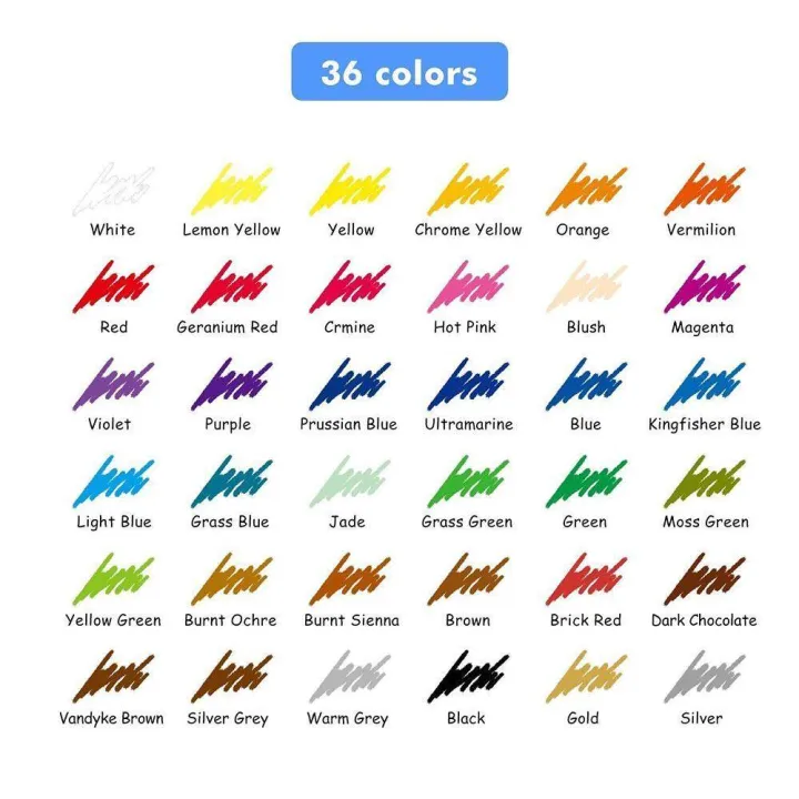 36-Color%20Marco%20Profesional%20Oil%20Soft%20Core%20Premier%20Assorted%20Colored%20Pencils%20Scholar%20Homework%20Wooden%20Sharpened%20Drawing%20Writing%20Sketching%20Painting%20Watercolor%20Art%20Pencils%20Great%20Gift%20-%20Image%205