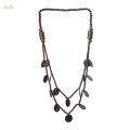 Bohemian Necklace Double Layer Retro Woven Necklace for Birthday.