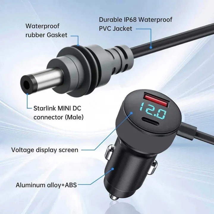 For%20Starlink%20Mini%20Car%20Charger%20DC%20Power%20Cable%20Cigarette%20Lighter%2012V-48V%20with%20Digital%20Display%20Durable%20USB-C%20140W%20USB-A%2035W%20Ports%20-%20Image%202
