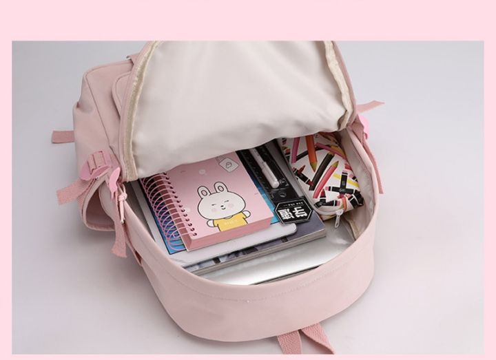 Sanrio%20Hello%20Kitty%20Kawaii%20Women%20Bagpack%20Teenagers%20Travel%20Backpack%20Girls%20Kids%20School%20Book%20Bags%20Mochila%20Escolar%20-%20Image%204