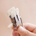 5 Pcs Stainless Steel Clothespins Laundry Clothes Pegs single clip hanger metal hanger sock for drying and saving space.