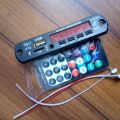 MP3 Player With Bluetooth 5V Audio Bluetooth Amplifier 5V Car MP3 Decoder Board 5V Bluetooth Car MP3 Amplifiers USB FM TF Radio Audio Module Music Speaker 3.5mm TF Card AUX DIY Remote Control MP3 Decoder.