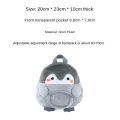 Penguin Cartoon Goth Harajuku Backpack Female Cute Jk Girl Ita Bag Doll Bag Pain Bag Action Figure Plush Mini Small School Bag. 