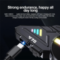 Y70 Motorcycle Bluetooth Helmet Headset RGB Colorful Lights Earphone. 