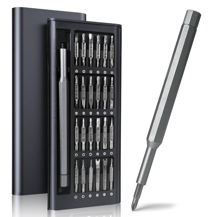 25%20in%201%20Precision%20Screwdriver%20Set%20with%20Magnetic%20Driver,%20Jiffix%20Pocket%20Manual%20Screwdriver%20Tool%20Kit%20with%20Sliding%20Closure,%20Mini%20Professional%20Repair%20Tools%20for%20Electronics/Watch/Camera/Laptop/Glasses%20-%20Image%204