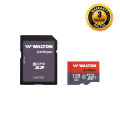 Walton 128GB Class 10/U3 Micro SDHC/SDXC Memory Card with Adapter. 