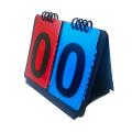 Sports Scoreboard Manual Score Flip Cards Lightweight Score Counter for Baseball Coaches Tennis Ball Basketball Football SnowWhite. 