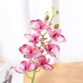 Large 3D 11/7 Heads Pvc Artificial Flower Orchid Phalaenopsis Potted Plants Landscaping Wedding Floral Arrangement Home Decor. 