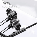 New Android Wired In-Ear Headset Dedicated Dual-Speaker Smartphone Headset Line Control Tuning. 