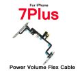 Power Flex With LED Flash Light Replacement For iPhone 7 8 Plus X XR XS 11 Pro Max Mute Volume Switch Flex Cable. 