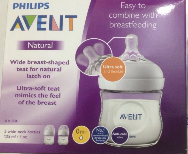 Philips%20Avent%20Natural%20125ml%20Bottles%20Twin%20Pack%20(%20Indonesia)%20-%20Image%202