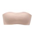Strapless Bra Strapless Push Up Bra with Anti-slip Design Tube Top Underwear for Women Back Closure Support for Comfort.