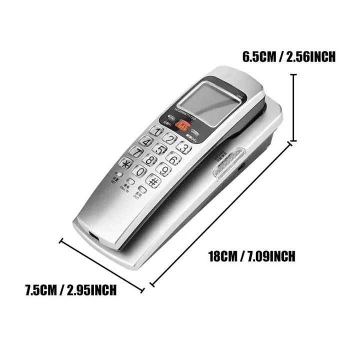 telephone%20FSK/DTMF%20Caller%20ID%20Telephone%20Corded%20Phone%20Desk%20Put%20Landline%20Fashion%20Extension%20for%20Hom%20-%20Image%208