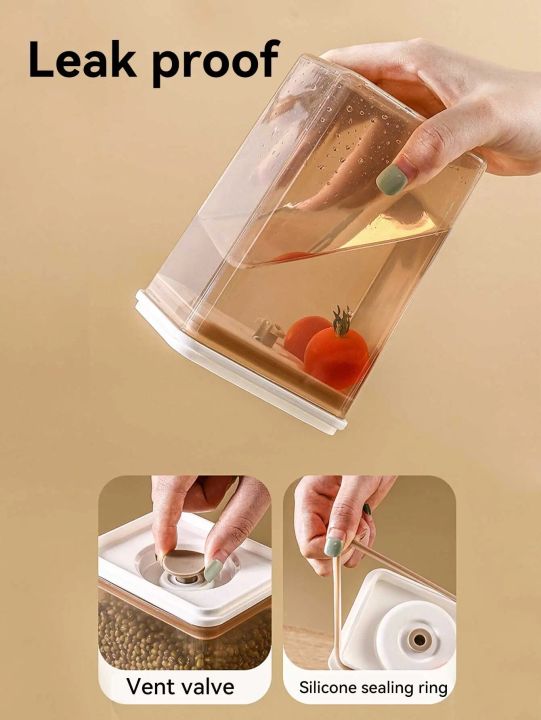 WORTHBUY%20Food%20Storage%20Container%20Spice%20Jar%20Set%20Kitchen%20Box%20Bulk%20Sealed%20Jar%20Refrigerator%20Transparent%20Storage%20Bottle%20Tea%20Tank%20-%20Image%203