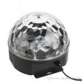 6 Color LED Remote Control Music Magic Ball Effect Disco DJ Light with MP3 Function. 