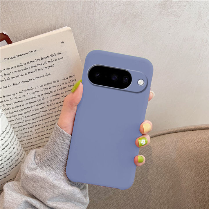 Tokifu For Google Pixel 10 Case Liquid Silicone Soft Gel Rubber Shockproof Cover