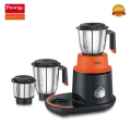 Prestige Stack-O-Mix 750 W Mixer Grinder, 3 Jars (1500 ml, 1000 ml, 400 ml) (Orange, Black). 