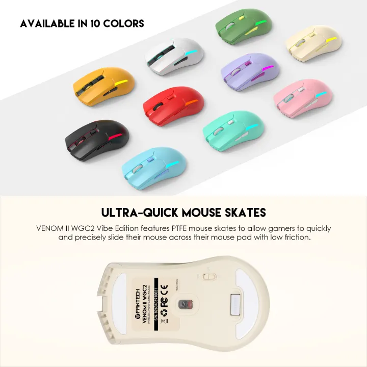 FANTECH%20WGC2%20VENOM%20II%20VIBE%20%202.4G%20Wireless%20Gaming%20Mouse%20Pixart%203212%202400DPI%20RGB%20Rechargeable%20Mouse%20Ergonomic%20Mice%20Gaming%20Gammer%20For%20Laptop%20PC%20Beige%20-%20Image%207