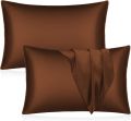 Silk Pillow Covers for Beauty Sleep – Frizz-Free Hair Overnight.