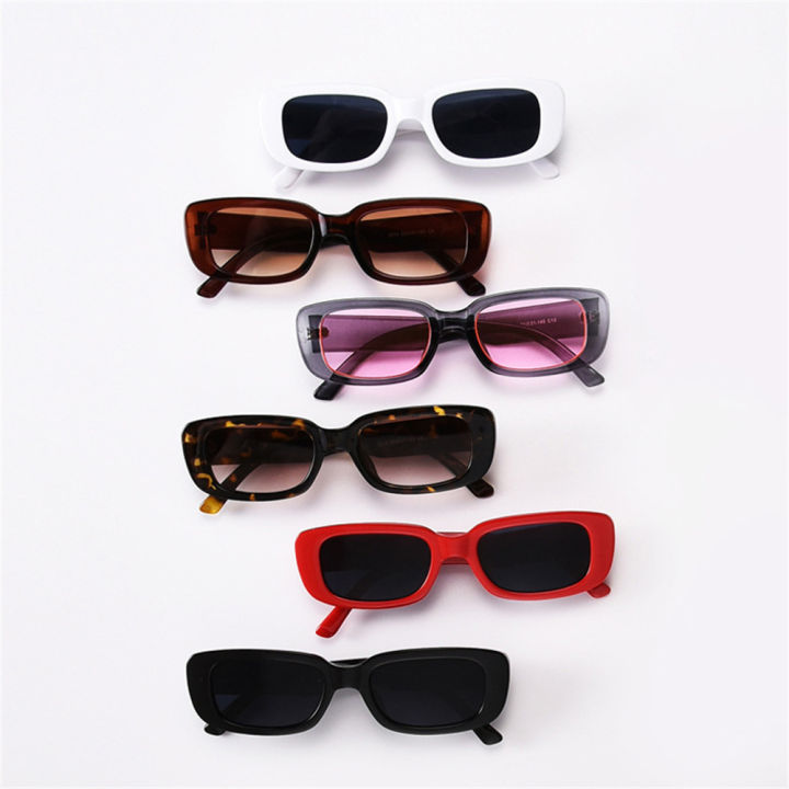 Shading%20UV400%20Protective%20Glasses%20Small%20Frame%20Retro%20Women's%20Rectangular%20Fashion%20Summer%20-%20Image%204