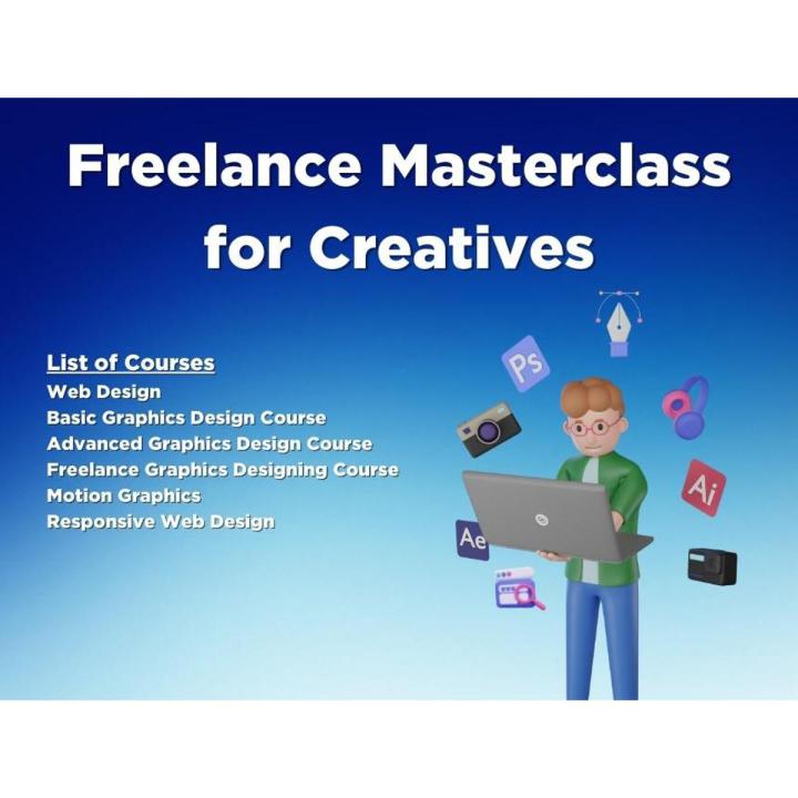 Freelance Masterclass for Creatives - Bundle Pack - Ghoori Learning