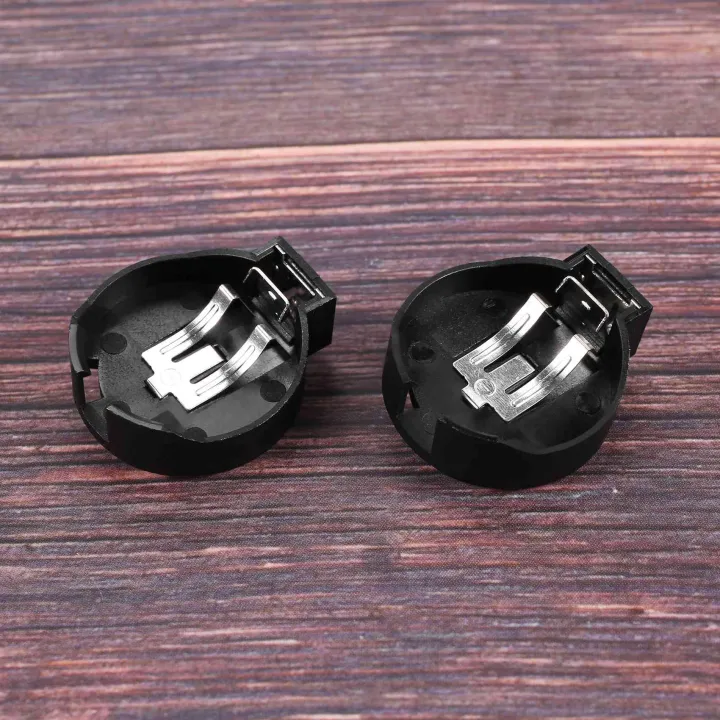 2%20Pcs%20CR2450%20Coin%20Cell%20Button%20Battery%20Socket%20Holder%202%20Pins%20Black%20-%20Image%204
