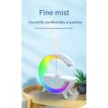 Anti- Air Humidifier 350ml with Bluetooth 5.0 Speaker RGB for Home Office Humidifier Small Humidifier for Indoor Bedroom Living Room Desk Office Bluetooth Speaker.