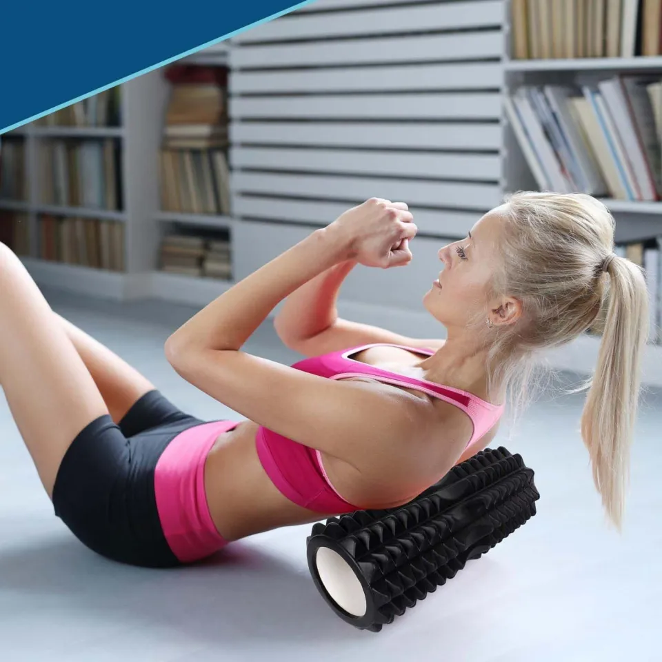 Exercise, Fitness, Deep Tissue Massage and Physiotherapy Travel-Friendly  Foam Roller Home Gym Equipment