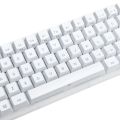 GamaKay K66 65% USB RGB Mechanical Keyboard 66 Keys Hot Swappable Translucent Glass Base Gateron Switch ABS Two-color Keycap. 