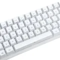 GamaKay K66 65% USB RGB Mechanical Keyboard 66 Keys Hot Swappable Translucent Glass Base Gateron Switch ABS Two-color Keycap. 