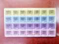7 Days Medicine Kit box organizer with 28 grids Week day medicine box from Morning-noon-night - Medicine Box. 